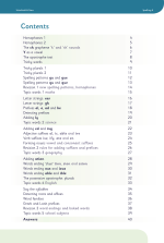 Spelling Book 4 (Year 4) Contents